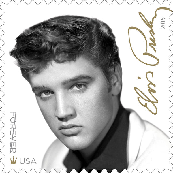 Elvis Presley Music Icon, Postal Stamp