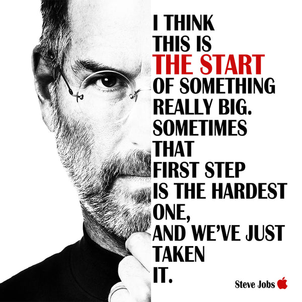 Steve Jobs Quote (2), Poster