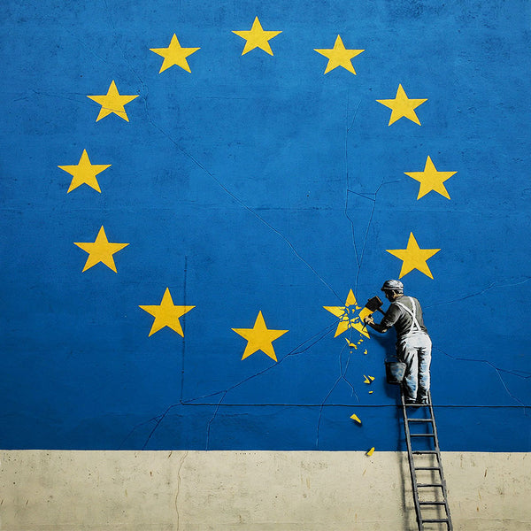 Banksy, Brexit Stars in Dover, Graffiti