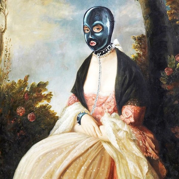 Banksy Gimp Masked Woman, Graffiti