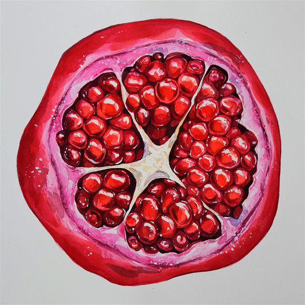 Pomegranate, Digital Art