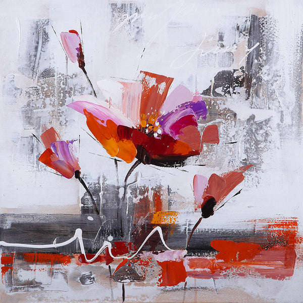 Red Flower, Watercolor Art