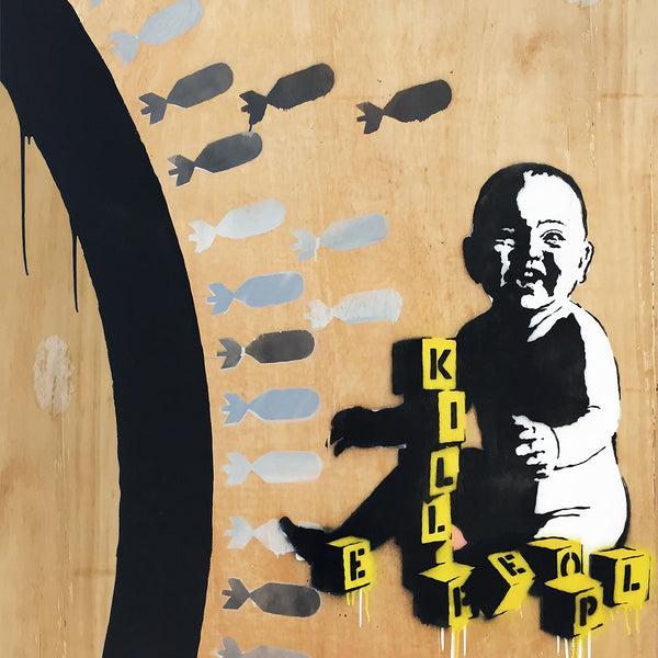 Kill People Baby, Graffiti
