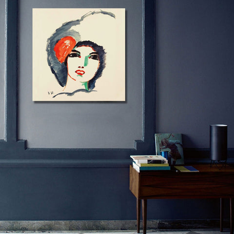 Woman face (1908), Reproduction