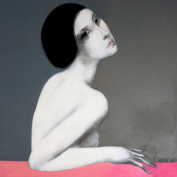 Brunette, Contemporary Painting