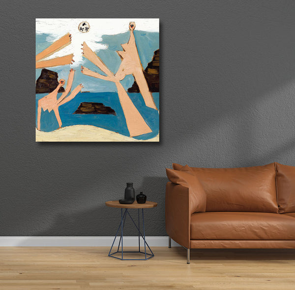 Bathers with Balloon (1926), Reproduction