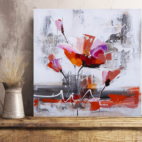 Red Flower, Watercolor Art