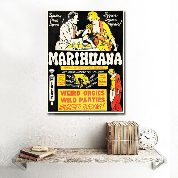 Marihuana, Vintage 1930s Movie Poster