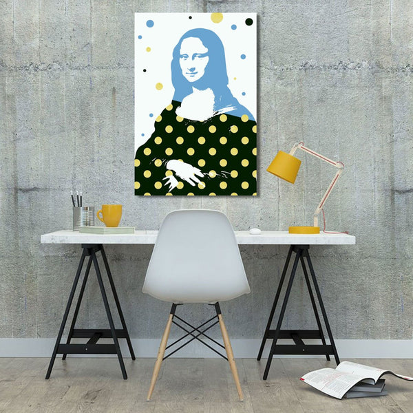 Secret Mona Lisa Banksy Inspired