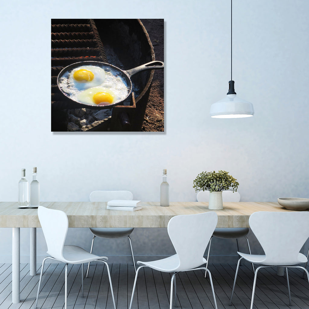 Fried Eggs, Photography, Kitchen Art
