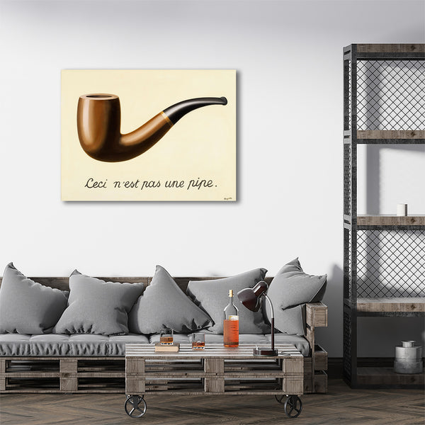 The Treachery of Images (This is Not a Pipe)