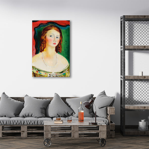 Portrait De Valentine Tessier, Reproduction