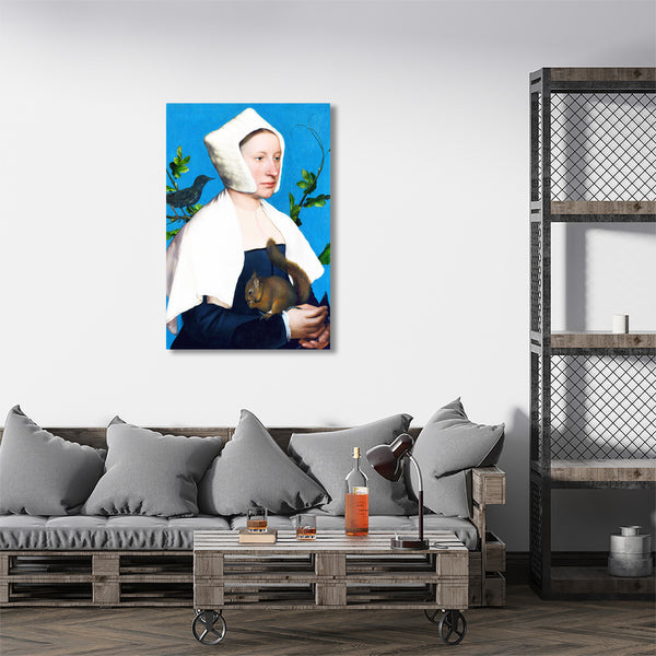 Lady With a Squirrel, Reproduction