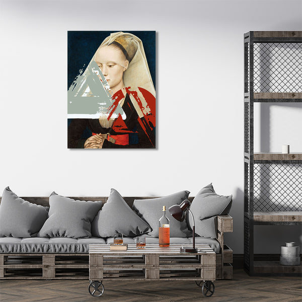 Portrait of a Lady by Rogier van der Weyden, Altered Art