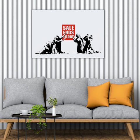 Banksy Sale Ends Today, Graffiti