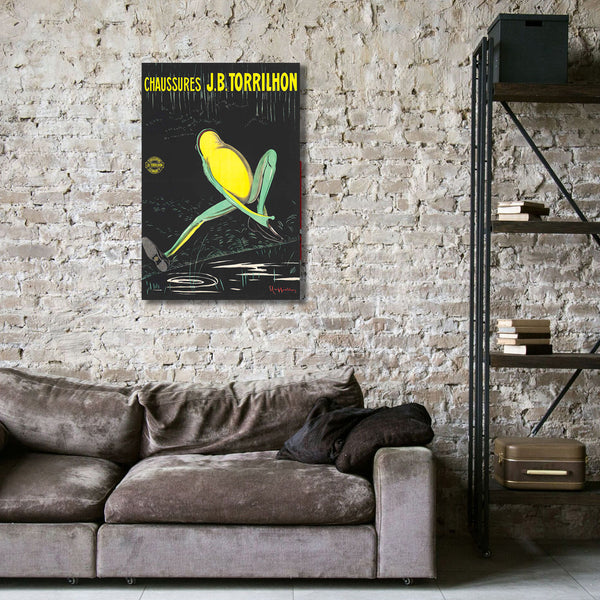 Chaussures J. B. Torrilhon (1906), Vintage Advertising Poster