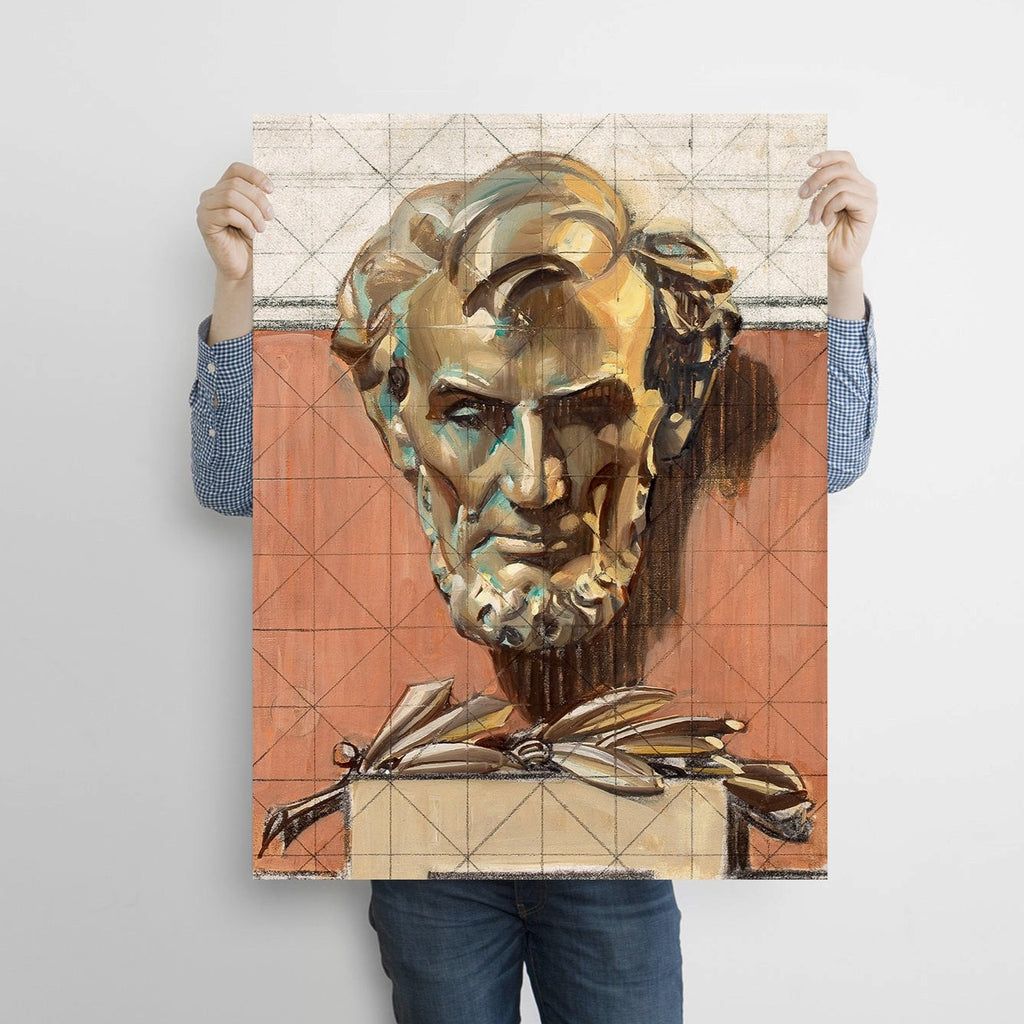Sculpted Head of Abraham Lincoln, Reproduction