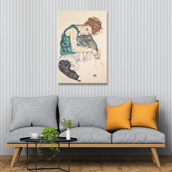 Seated Woman with Bent Knee, Reproduction