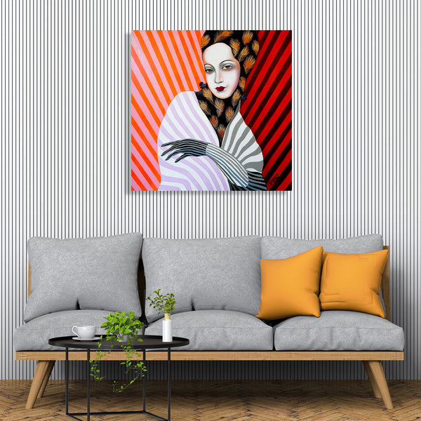 Miss Peacock, Abstract Contemporary Art