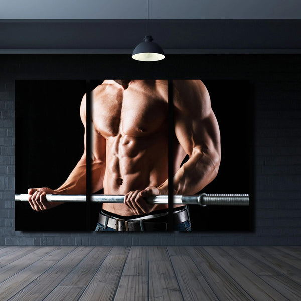 Barbell Workout, Sport Photography