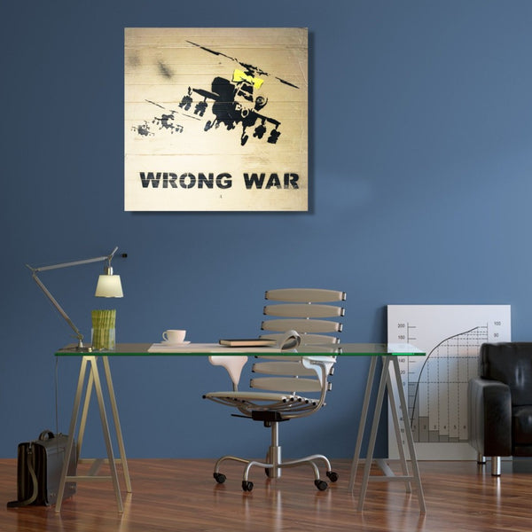 Banksy Wrong War, Graffiti