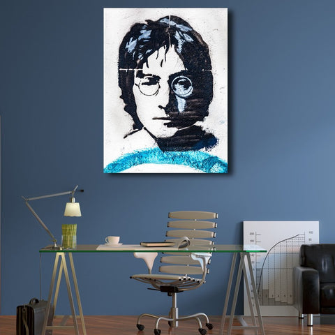 John Lennon Portrait (Prague, Czech Republic), Street Art