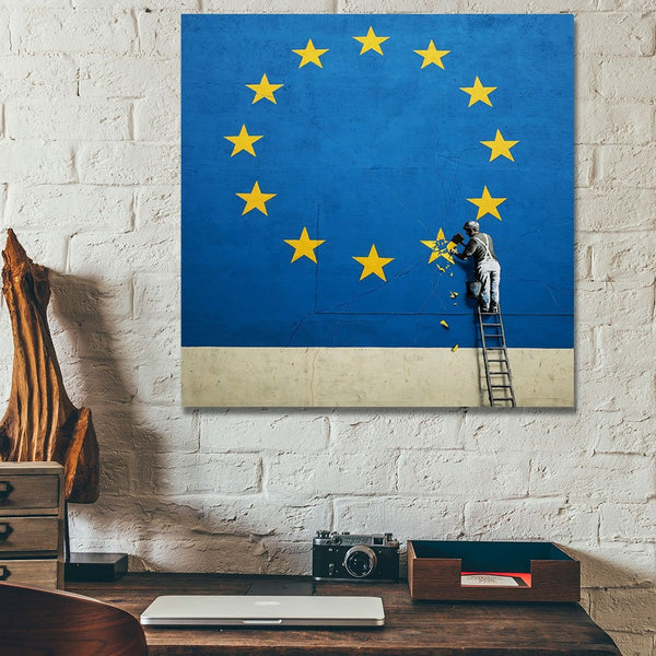 Banksy, Brexit Stars in Dover, Graffiti