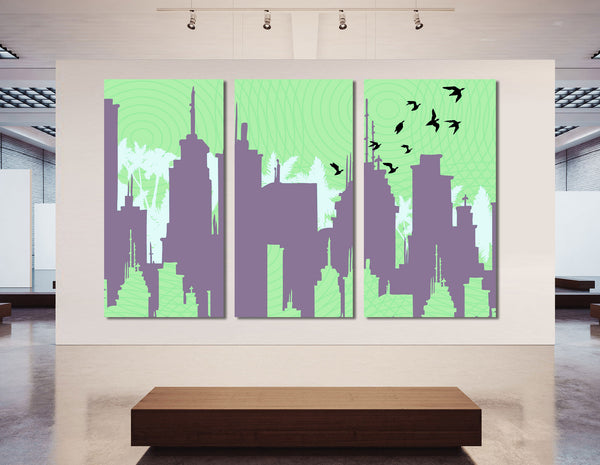 City Landscape #2, Digital Art