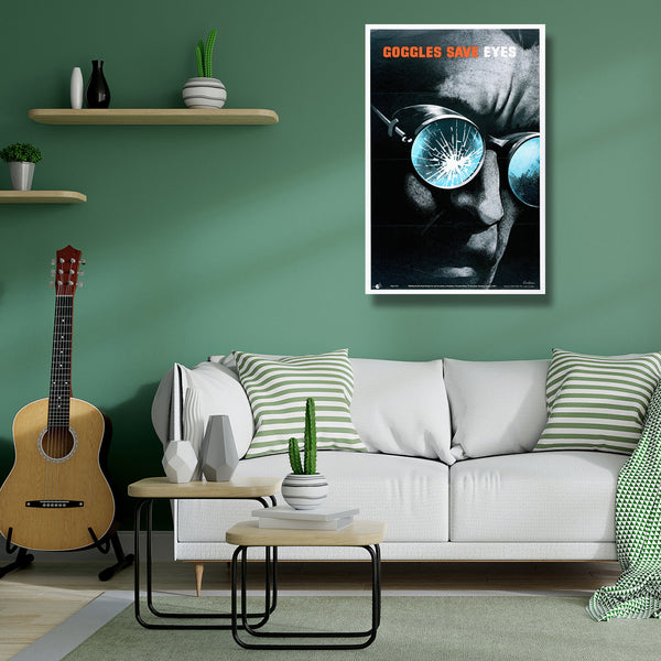 Goggles Save Eyes, Poster