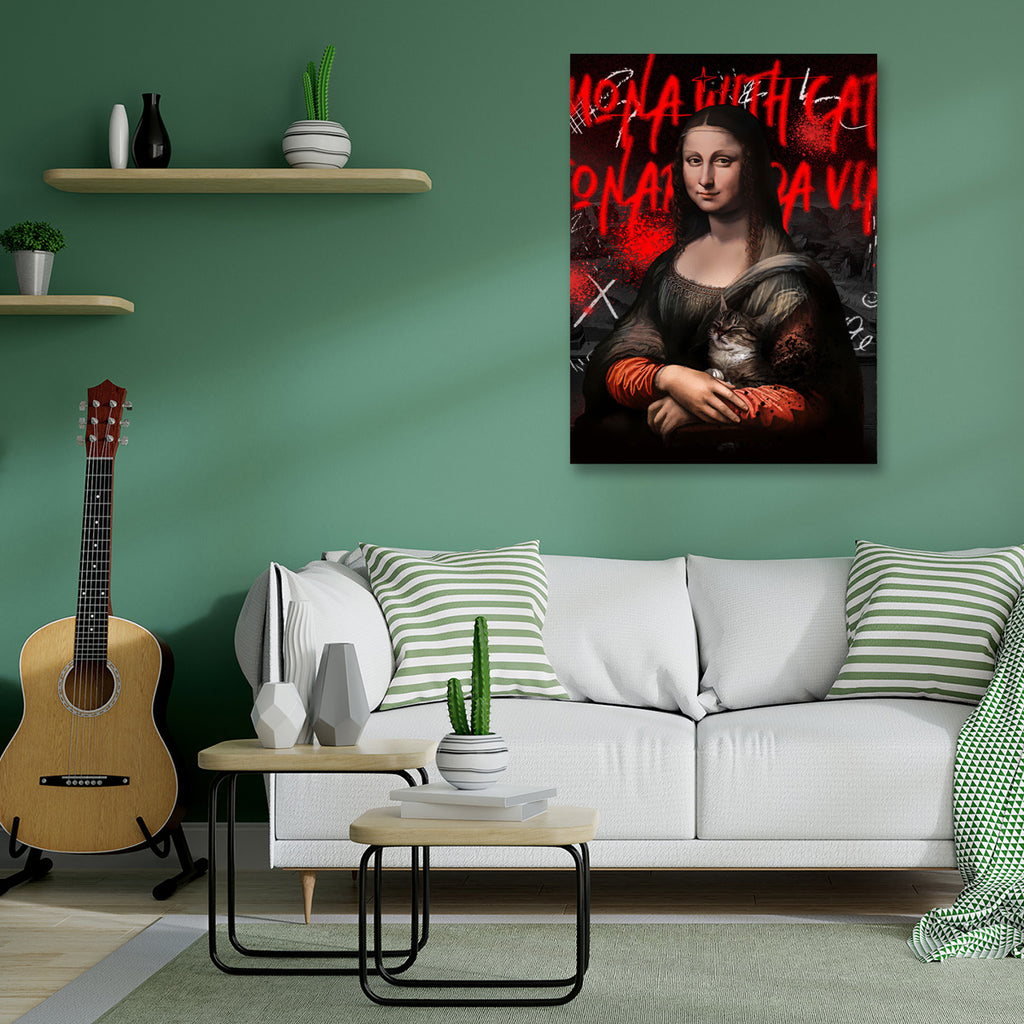 Mona Lisa (Gioconda), Pop Art Poster