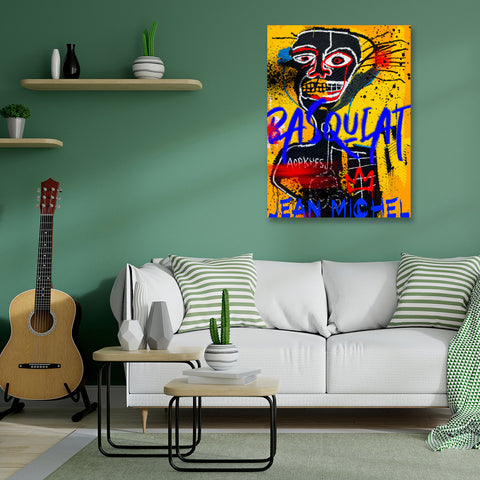 Poster in Grunge Graffiti Style, Pop Art Poster