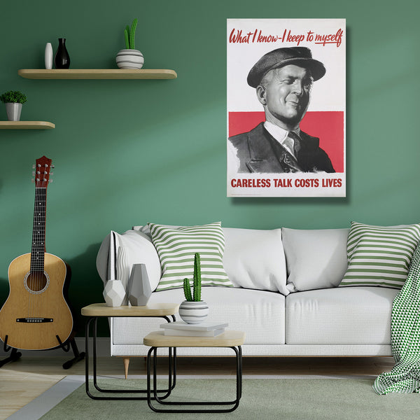 What I Know I Keep To Myself, Poster of WWII