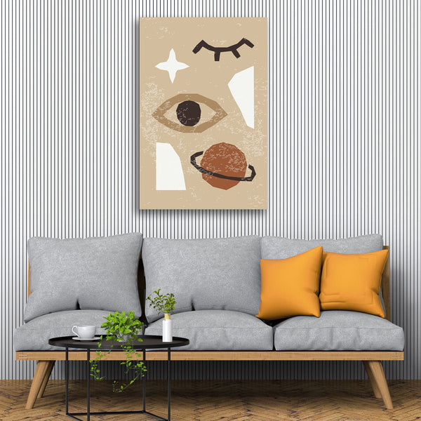 Abstract Composition In Minimalistic Style, Digital Art