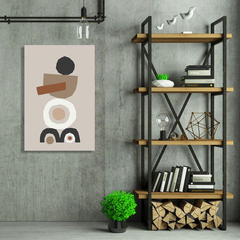Abstract Composition On White Background, Digital Art