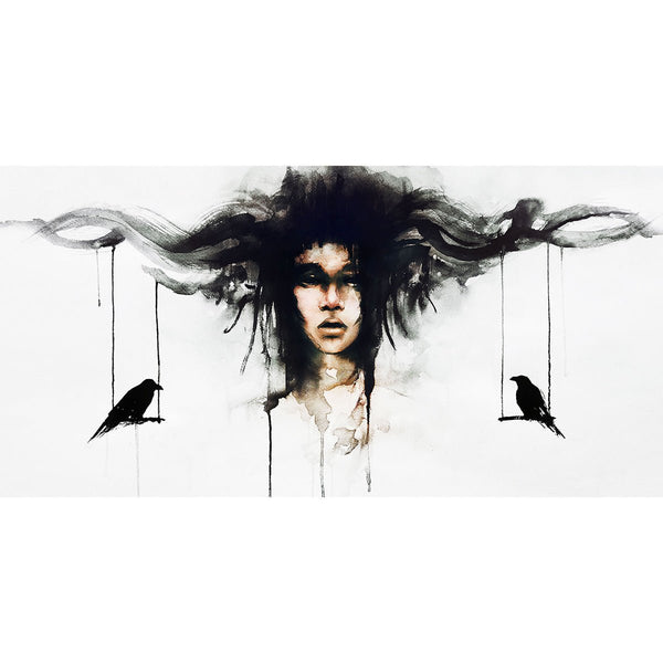 Abstract Fantasy Woman Portrait