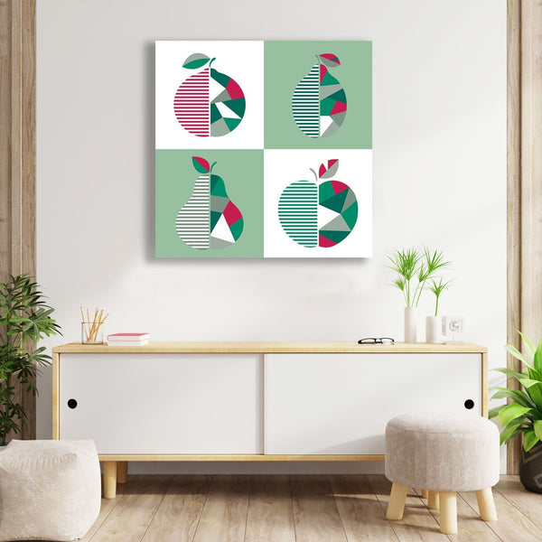 Abstract Fruits, Digital Art