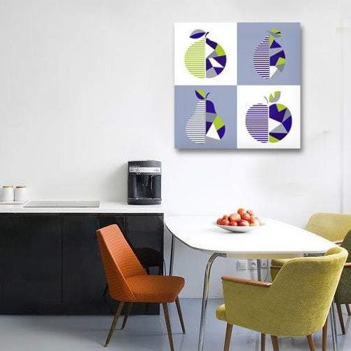 Abstract Fruits, Digital Art