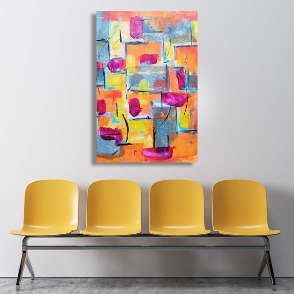 Abstract Geometrical Composition, Painting