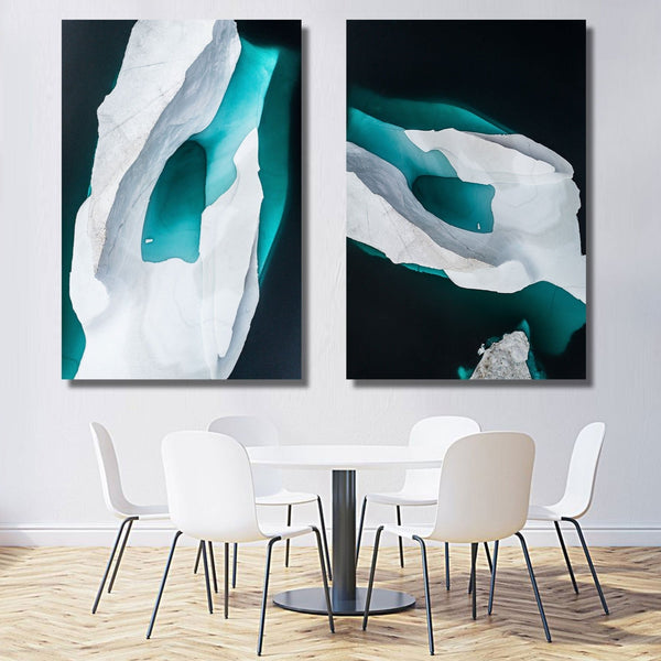 Abstract Iceberg Glacier