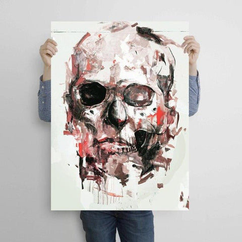 Abstract Man Face, Street Art
