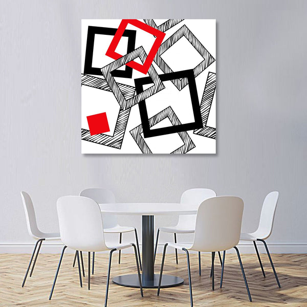 Abstract Squares, Digital Art