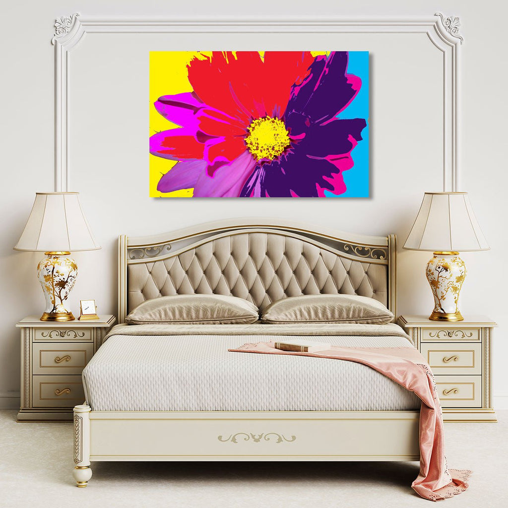 Abstract Watercolor Flower, Digital Art