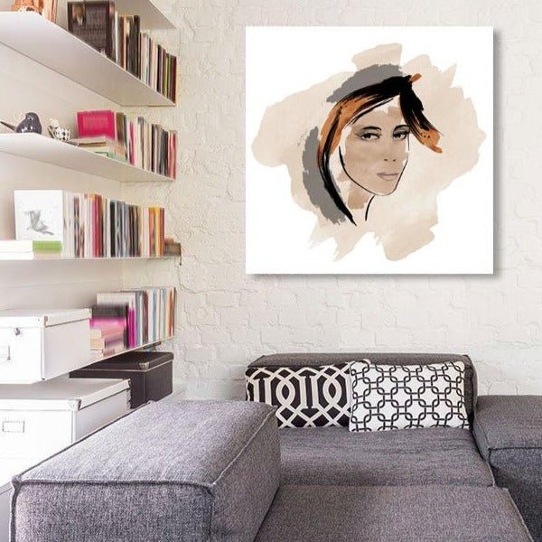 Abstract Woman Portrait