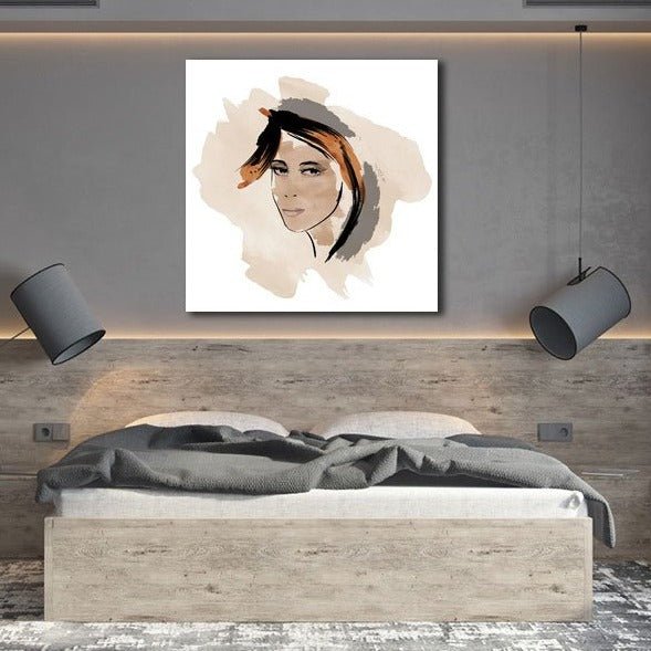 Abstract Woman Portrait
