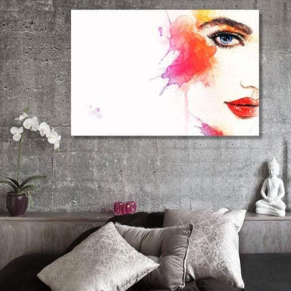 Abstract Woman Portrait, Painting
