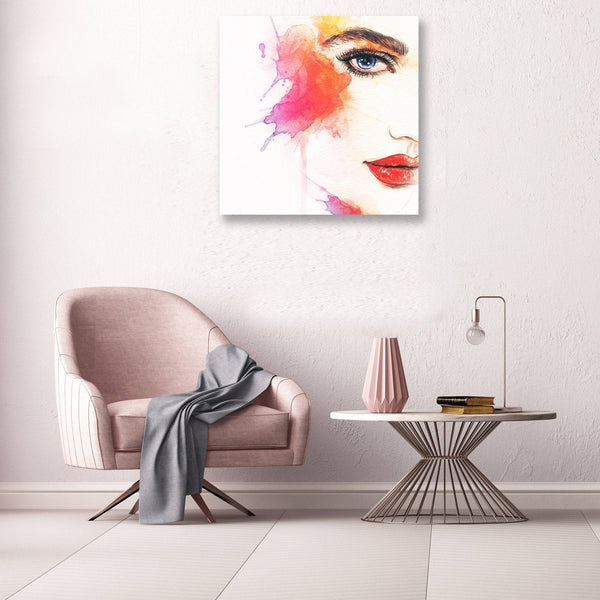 Abstract Woman Portrait, Painting