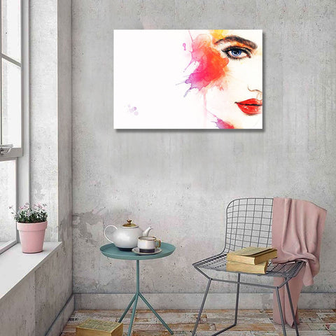 Abstract Woman Portrait, Painting