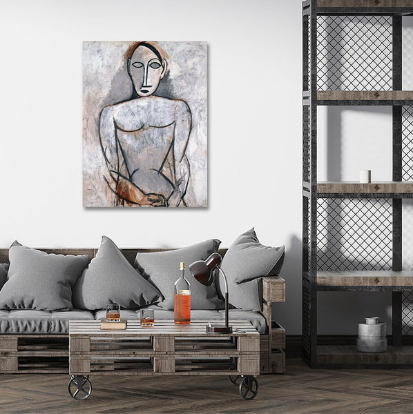 Abstract Woman's Portrait, Reproduction