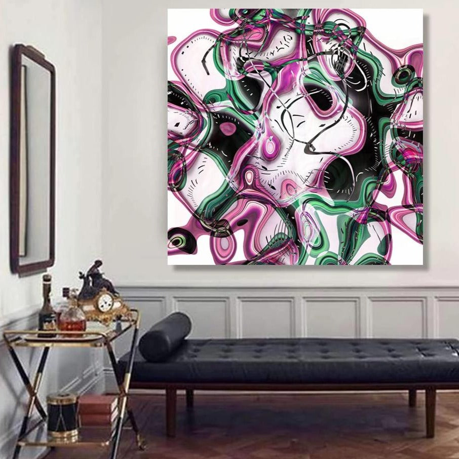 Time Moves, Abstract Art