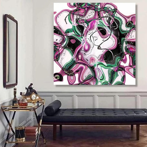 Time Moves, Abstract Art